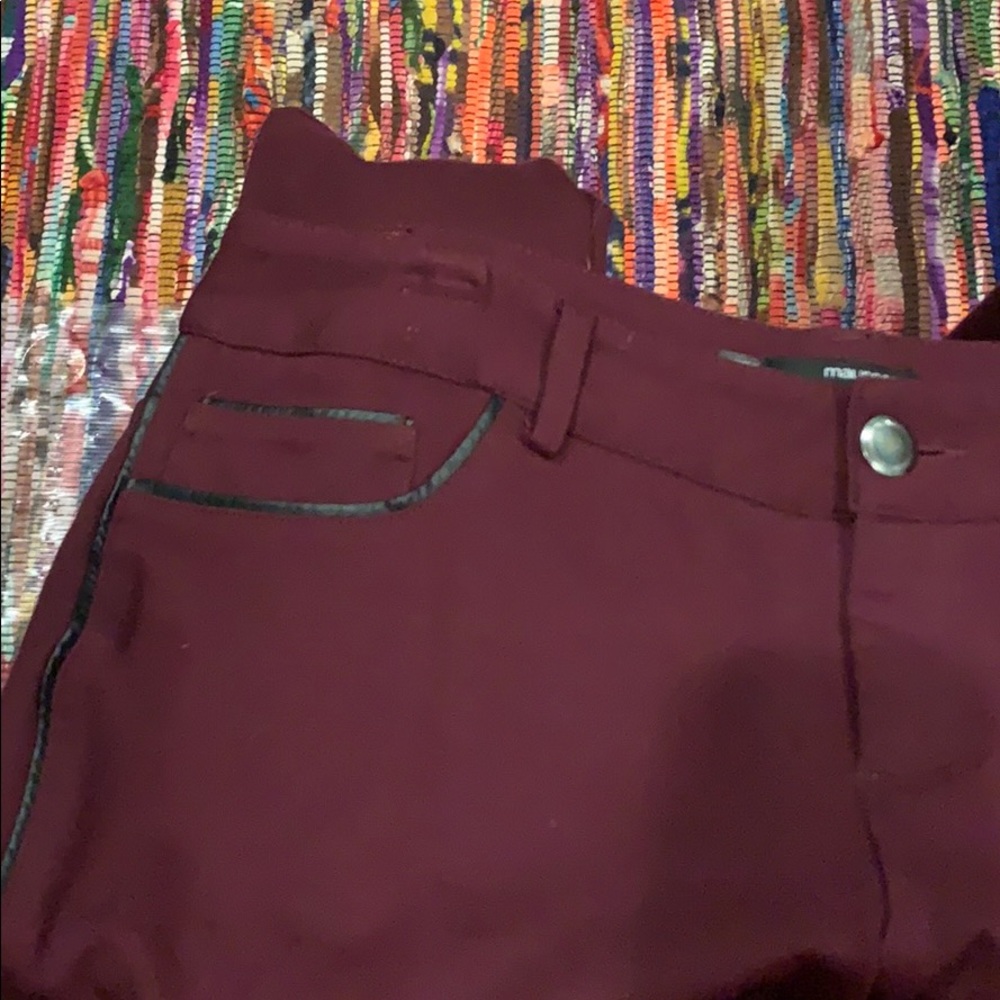 Maroon pants - Picture 3 of 3